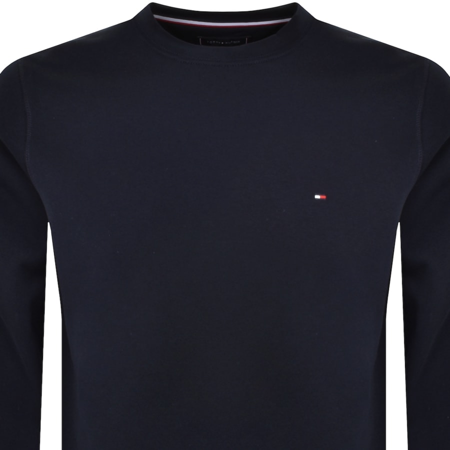 Tommy Hilfiger Flag Logo Sweatshirt Navy